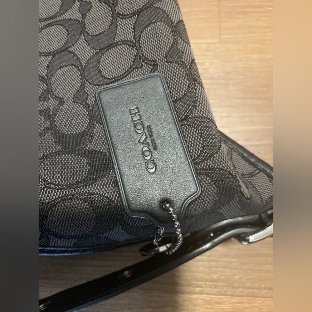 Coach Small Dufflette in Signature Jacquard - Picture 11 of 14